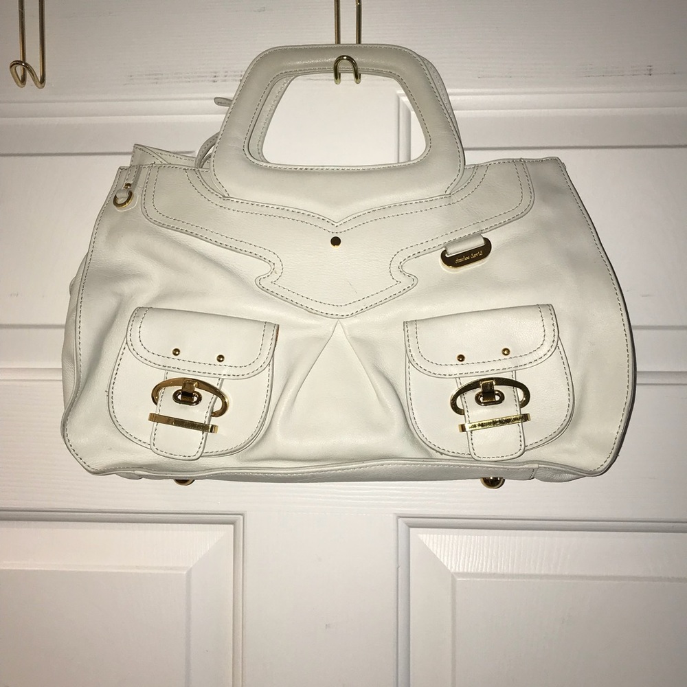 Fabulous white Charles David handbag